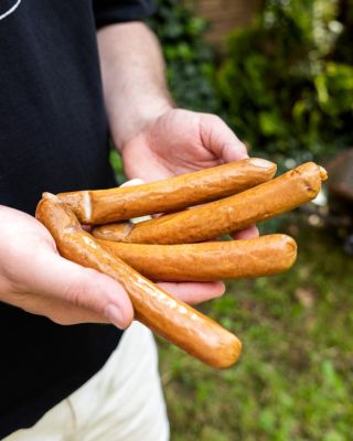 Už jsi ochutnal bobrovy snídaňové párečky? 👀 Jsou geniální třeba na přípravu anglické snídaně 🤤 👉🏻 Tak se o víkendu hecni...