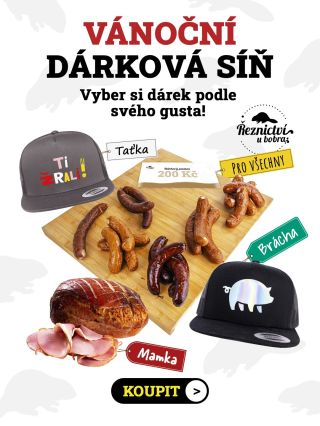 🎄 V Řeznictví u Bobra jsme letos připravili dárkovou vánoční síň! 🤩 Místo, kde si vybere opravdu každý... 🔥 Jedlý dárek...